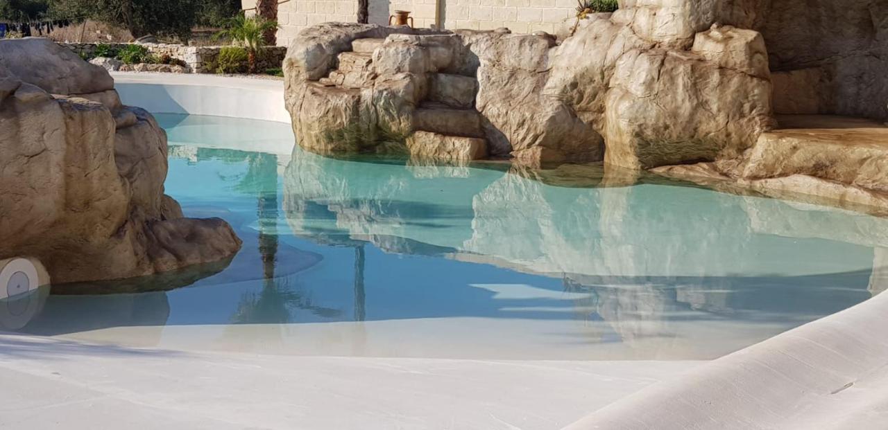 Villa Zecca Con Piscina Lecce Exterior foto